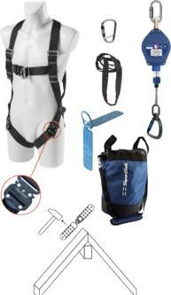 SpanSet Holzbau Safety-Kit SK-801/802/803 (Hoogte veiligheidsset, 100 kg)