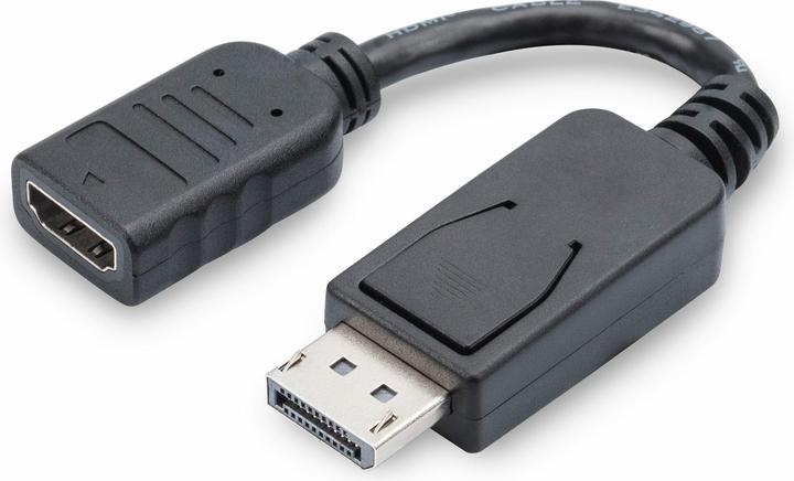 Digitus DisplayPort – HDMI (0.15 m, HDMI, 1.1)
