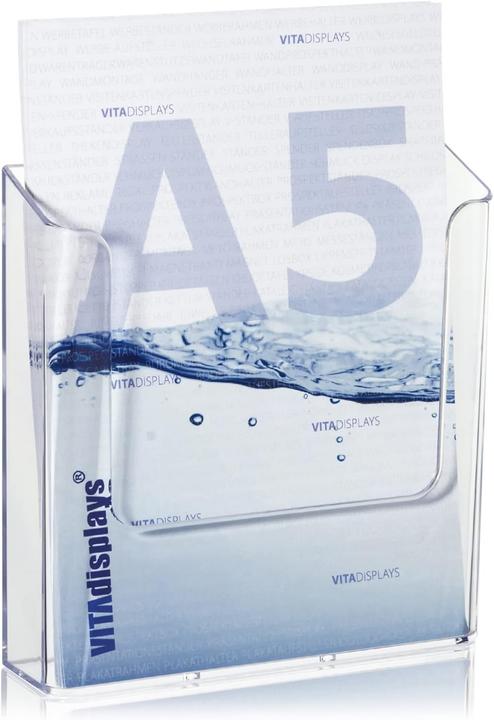VitaDisplays Wall Brochure Holder (A5)