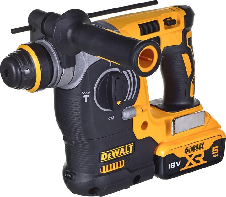 Produktbild DeWalt SDS-PLUS BOHRHAMMER 18V 2,1J 2 x 5,0Ah XR LI-ION KURZHAMMER TSTAK DCH273P2T
