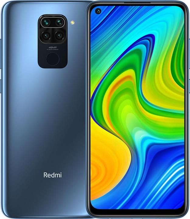 Xiaomi Redmi Nota 9 (64 GB, Grigio notte, 6.53", Doppia SIM + SD, 4G)