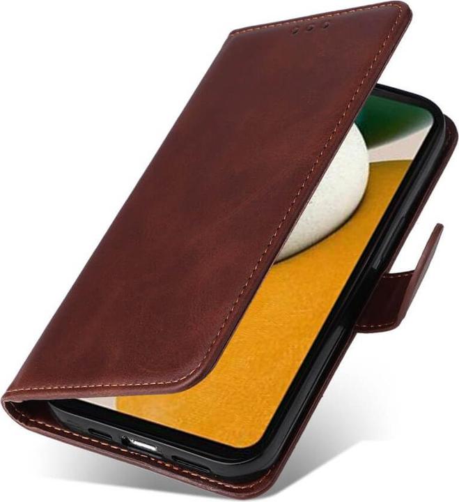 Produktbild Cover-Discount Galaxy A15 - Premium Handyhülle Etui braun (Samsung Galaxy A15)