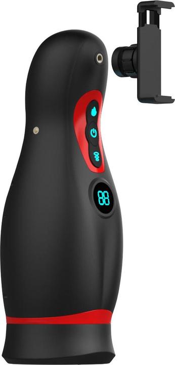 Actual product image Teazers - Turn Up The Heat Masturbator - Black