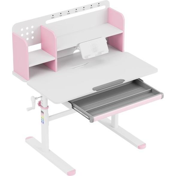 Mark Adler, Scrivania, Ergonomischer Kinderschreibtisch Study 5.0 Pink 90 cm