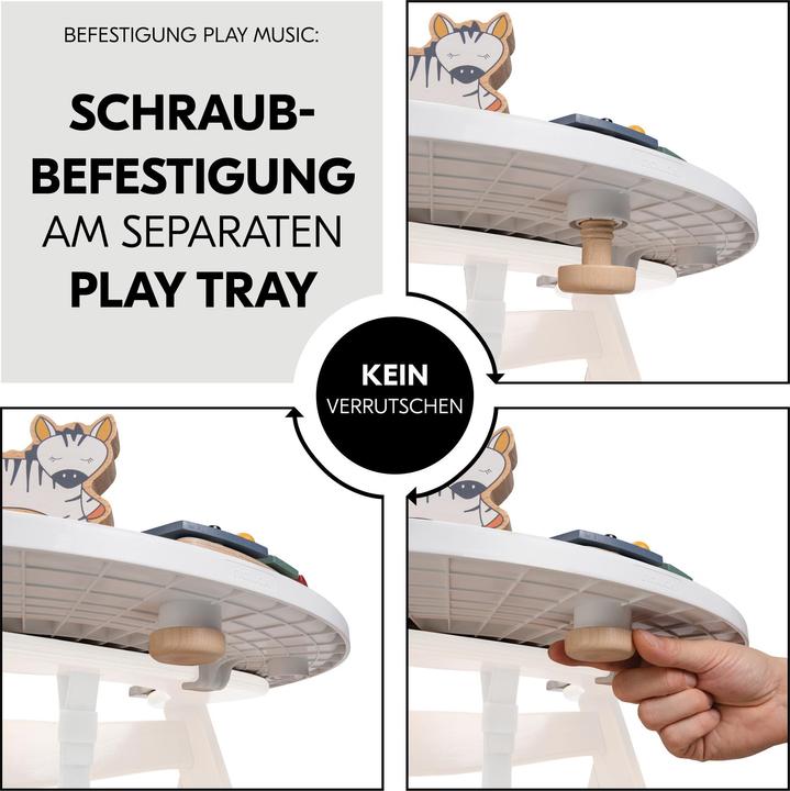 Produktbild Hauck Play Music Zebra (Deutsch)
