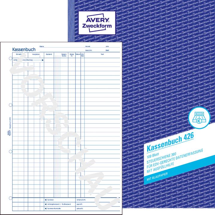 Avery Kasboek 426 (100 x)