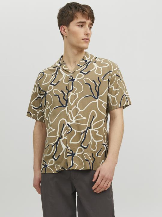 Produktbild Jack & Jones Jprbladrew Print Resort Shirt S/S Ln (M)