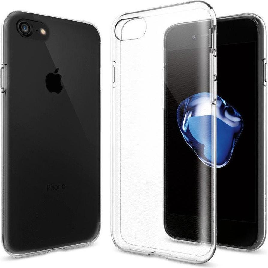 Spigen Liquid Crystal (Apple iPhone 8, Apple iPhone 7, Apple iPhone SE (3rd Gen)), Smartphone Hülle, Transparent