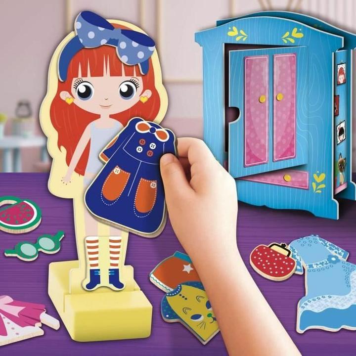 Immagine prodotto Lisciani Montessori - Magnetic Fashion Doll (Inglese, Tedesco)