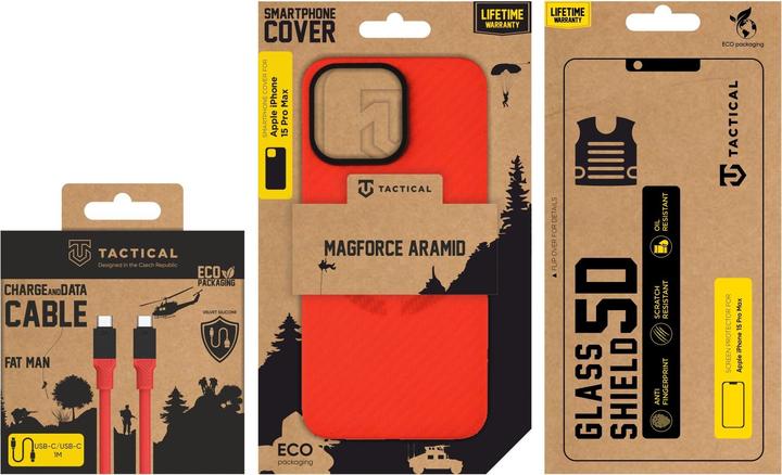 Immagine prodotto Tactical Red Limited Edition Combo für Apple iPhone 15 Pro Max (Apple iPhone 15 Pro Max)