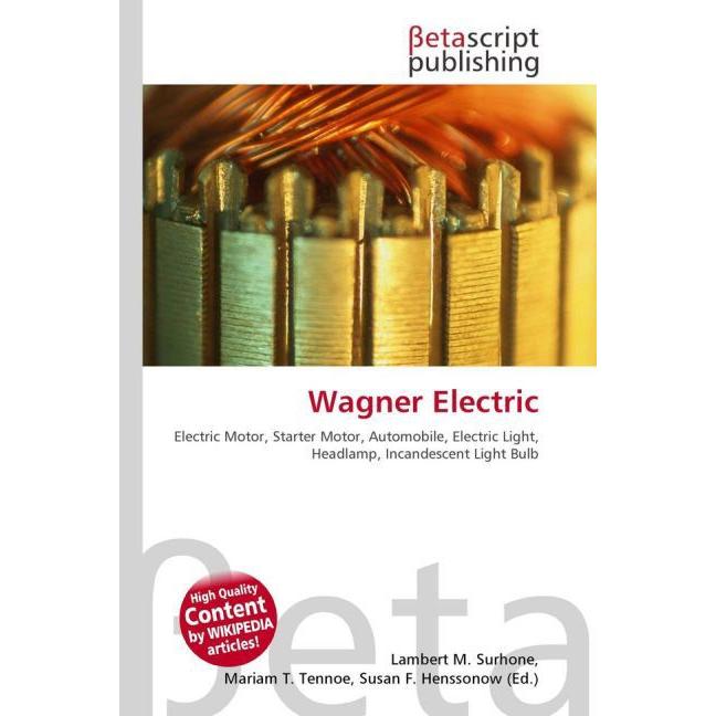 Wagner Electric, Fachbücher