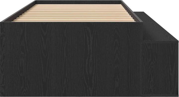 Produktbild vidaXL Stauraum-Bettgestell Sonoma Eiche 100x200 cm (100 x 200 cm)