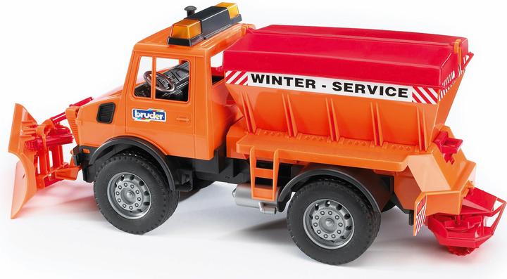 Produktbild Bruder MB-Unimog Winterdienst mit Räumschild