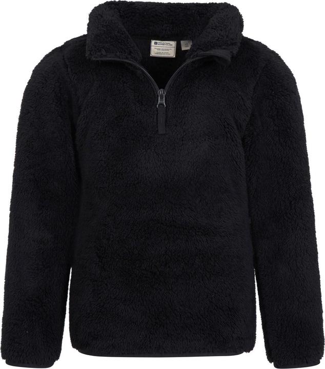 Produktbild Mountain Warehouse Teddy FleeceOberteil mit halbem Reissverschluss (140)