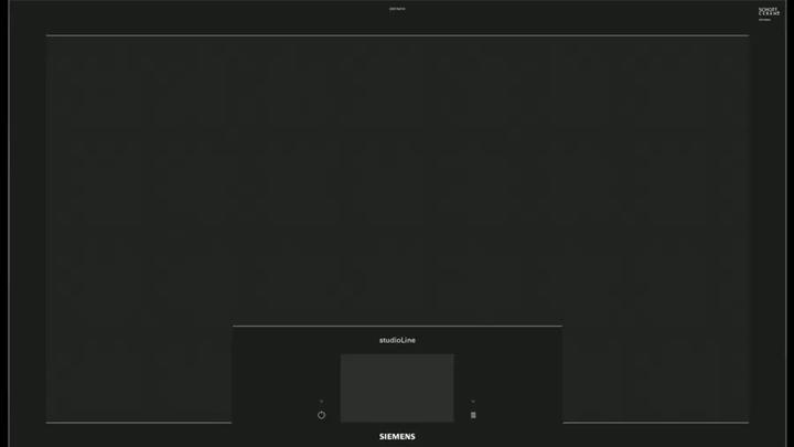 Actual product image Siemens EZ977KZY1E iQ700 Full-surface Induction Hob 90 cm Black