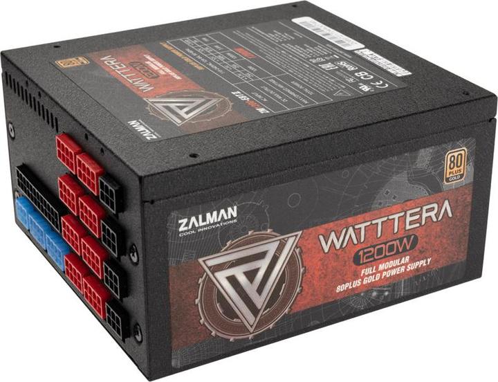 Actual product image Zalman ZM1200-EBTII 80 PLUS Gold Power Supply - 1200 Watt (1200 W)
