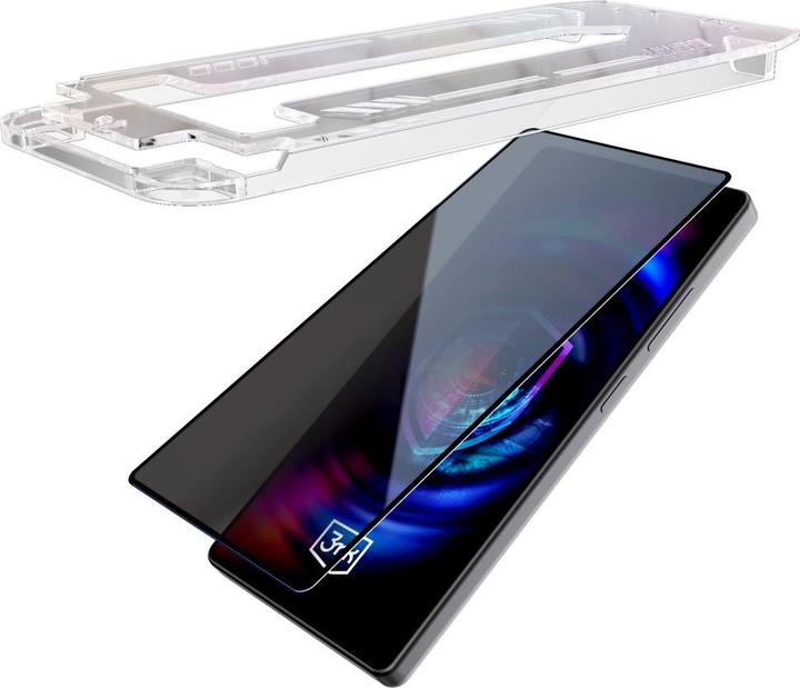 Immagine prodotto 3MK Szkło hartowane HardGlass Max Privacy z aplikatorem do Samsung Galaxy S23 5G (Samsung Galaxy A23 5G)