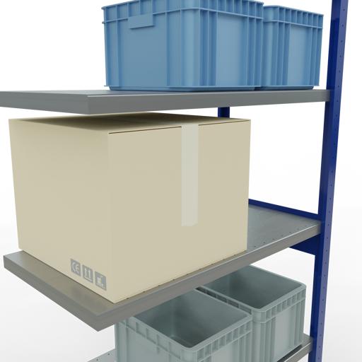 Image du produit Schulte Lagertechnik Système enfichable Élément suivant MULTIplus330 avec traverse de longueur