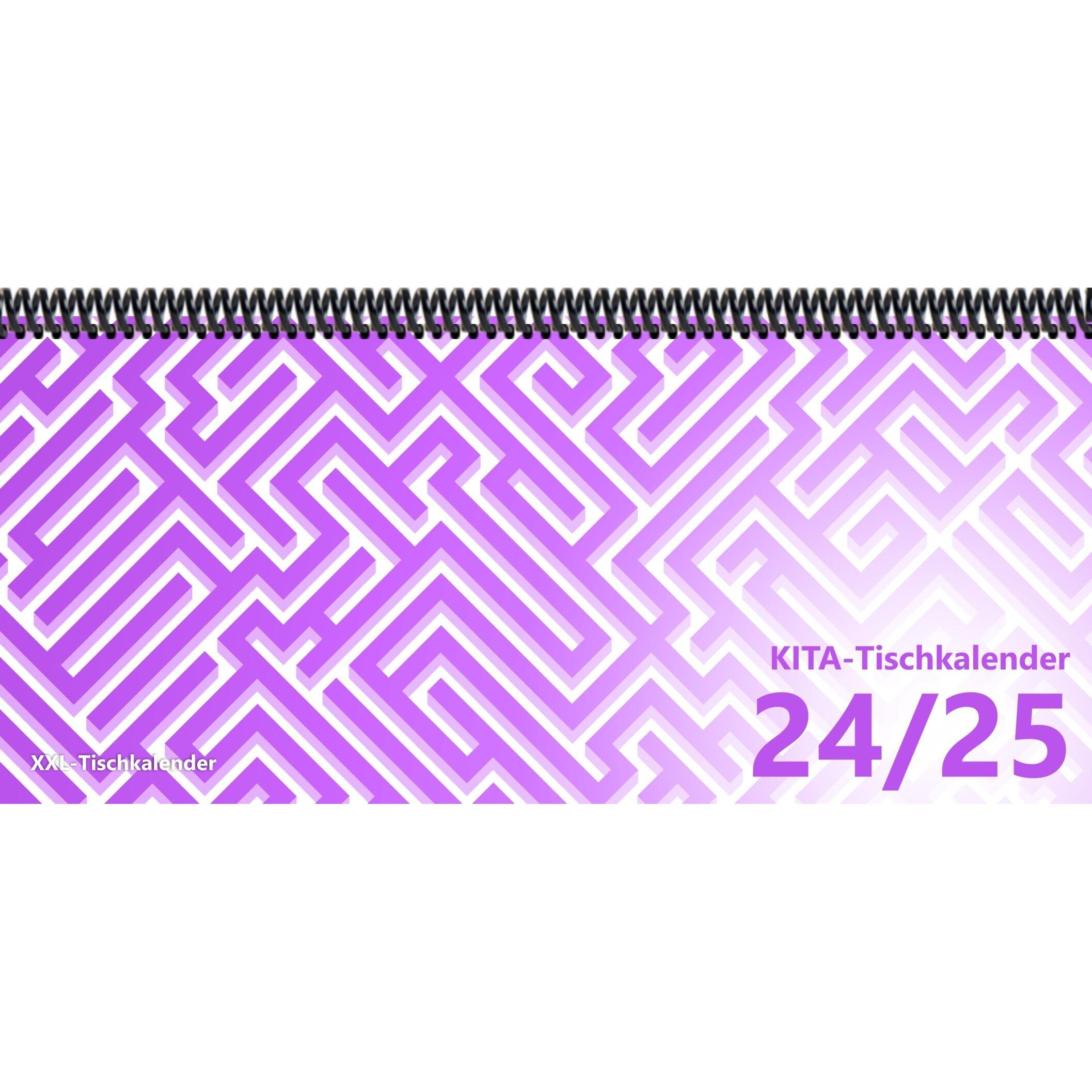 E & Z, Kalender, KiTa - Tischkalender 2024/25 (Harter Einband, Deutsch)