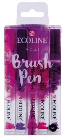 Royal Talens Brush Pen Set 5 pièces Violet (Violet, 5 x)