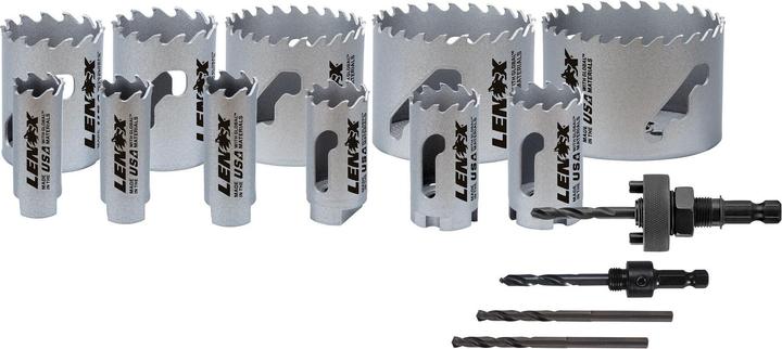 Produktbild Lenox Lochsägen-Satz (19, 22, 25, 29, 32, 35, 38, 45, 51, 65, 76 mm)