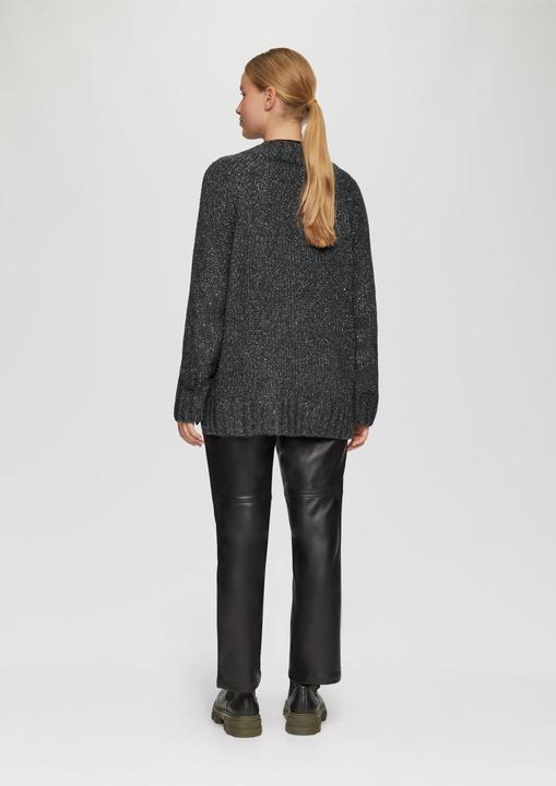 Produktbild S.Oliver Strickjacke Oversized Cardigan mit Glitzergarn und Pailletten (38)