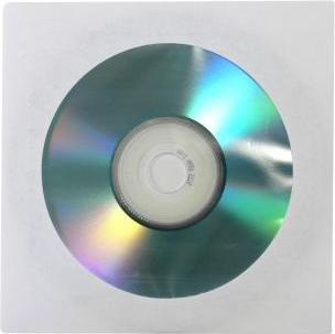 Actual product image Lowepro Umschlag für 1 Stck CD, Papier, weiss, mit Fenster (CDs)