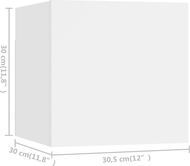Actual product image VidaXL Hudson (80 x 30 x 30 cm)