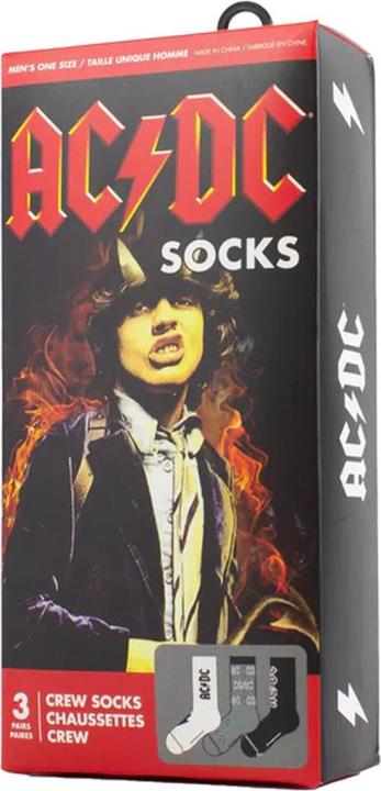 Produktbild AC/DC Socken (3erPack) (3er Pack, 40 - 45)