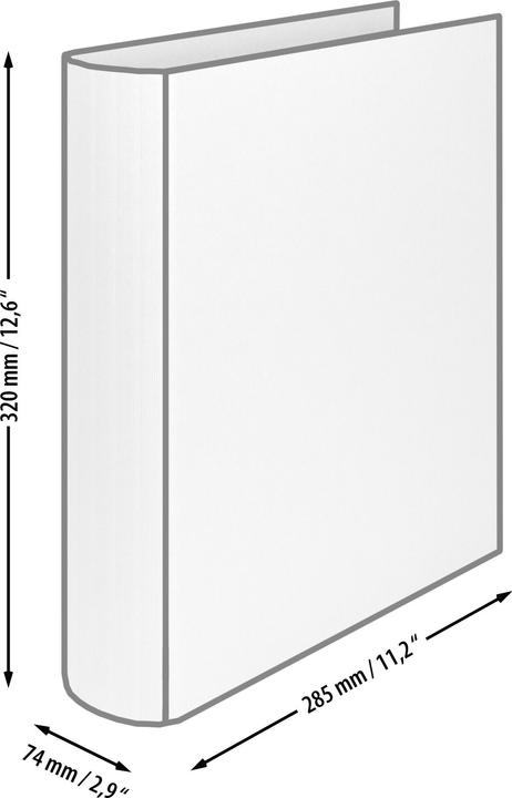 Produktbild Rössler Ringbuch Soho mint (A4, 70 mm, 1 Stk.)