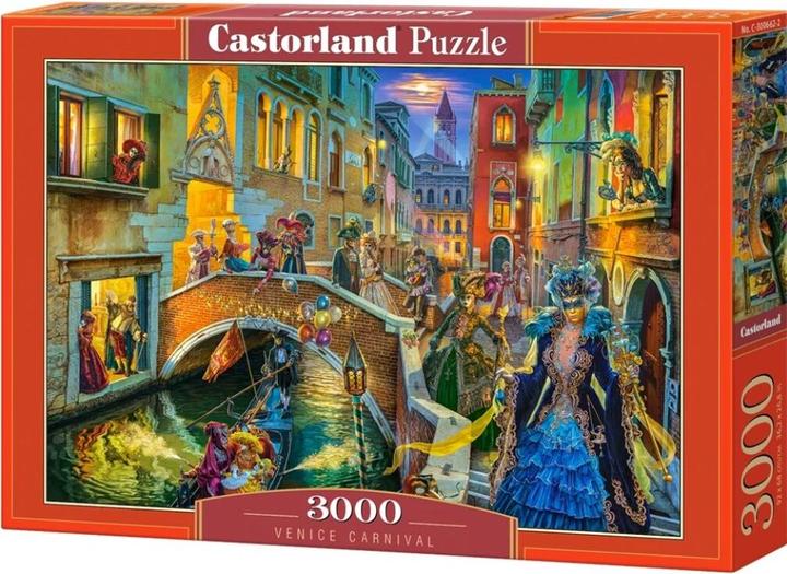 Actual product image Castorland Puzzle 3000 pieces Venice Carnival (3000 pieces)