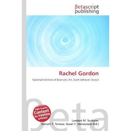 Rachel Gordon, Fachbücher