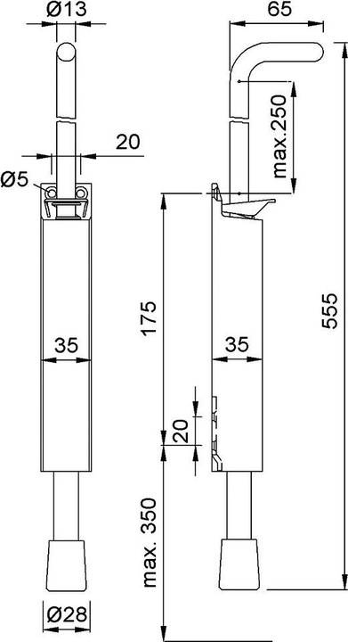 Actual product image Kws Door stop 1048 (1 Piece)