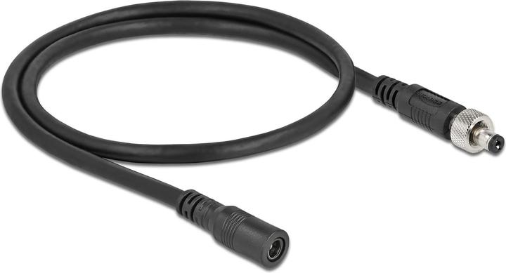 Actual product image Delock DC extension cable 5.5 x 2.1 mm plug to socket screwable (0.50 m)