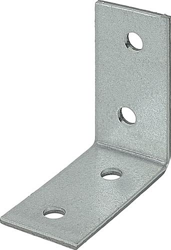 Produktbild Vormann Winkelverbinder sendzimir verzinkt 50 x 50 x 35 mm (Winkelverbinder, 50 Stk.)