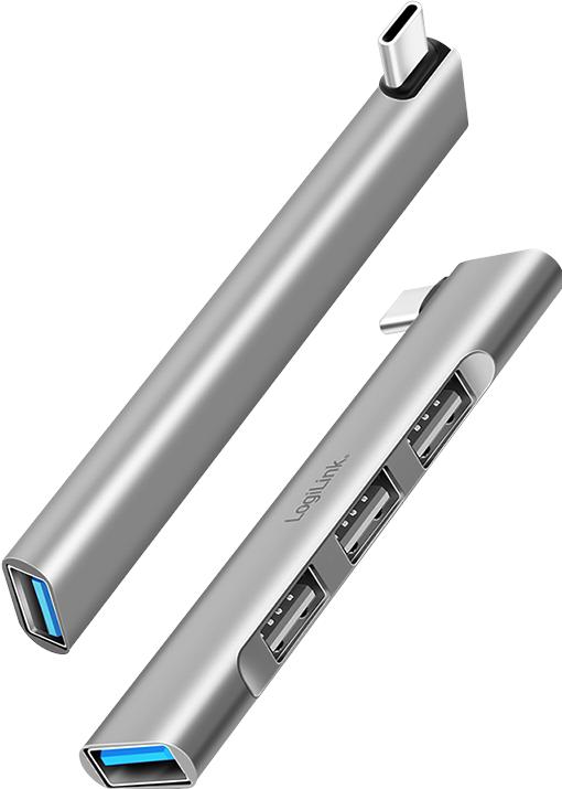Produktbild LogiLink UA0437 (USB-C, 4 Ports)