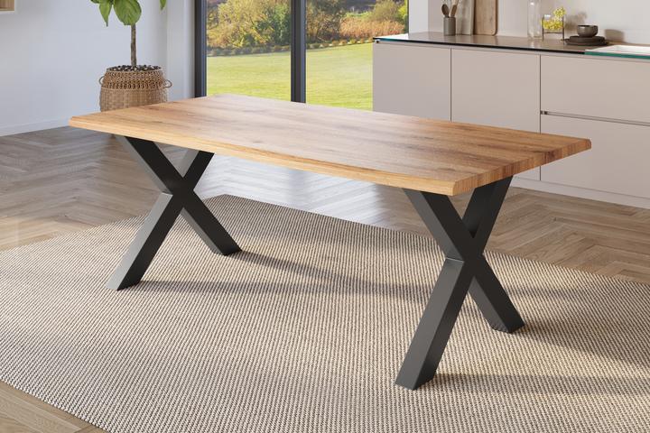 Image du produit SAM JULIUS Baumkante massiv Mdf (200 x 100 x 77 cm)