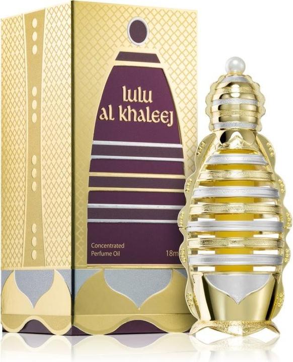 Actual product image Khadlaj Lulu Al Khaleej Olio Profumato Unisex Fragrance 18 ml (Eau de parfum, 18 ml)