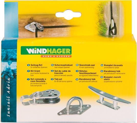 Produktbild Windhager Seilzugset für Sonnensegel (4.5 x 17.5 x 15 cm)