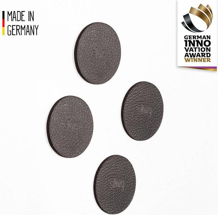 Immagine prodotto Silwy Cuscinetti in gel nano metallico, set di 4, 6,5 cm