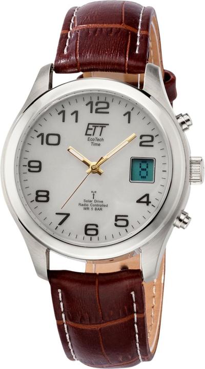 Conrad Components Eco Tech Solar Funk Herrenuhr (Analoguhr, Digitaluhr, 39 mm)