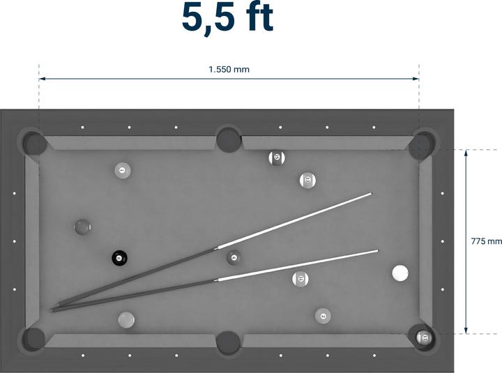 Produktbild Bison Billard- und Esstisch Dolce Vita Eiche