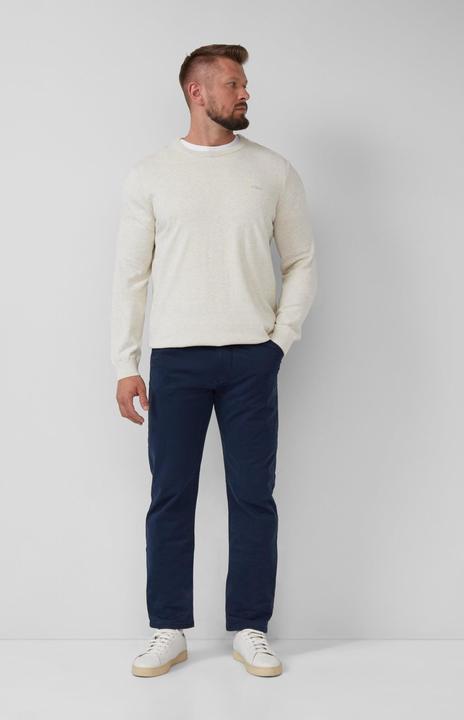 Produktbild s.Oliver Strickpullover Baumwollpullover mit Logo-Stickerei (XXL)