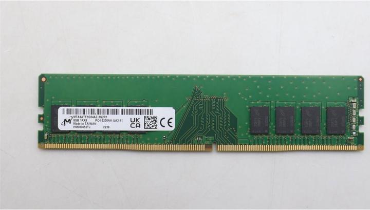 Produktbild Lenovo MEMORY UDIMM,8GB, DDR4,3200 (1 x 8GB, 3200 MHz, DDR4-RAM, U-DIMM)