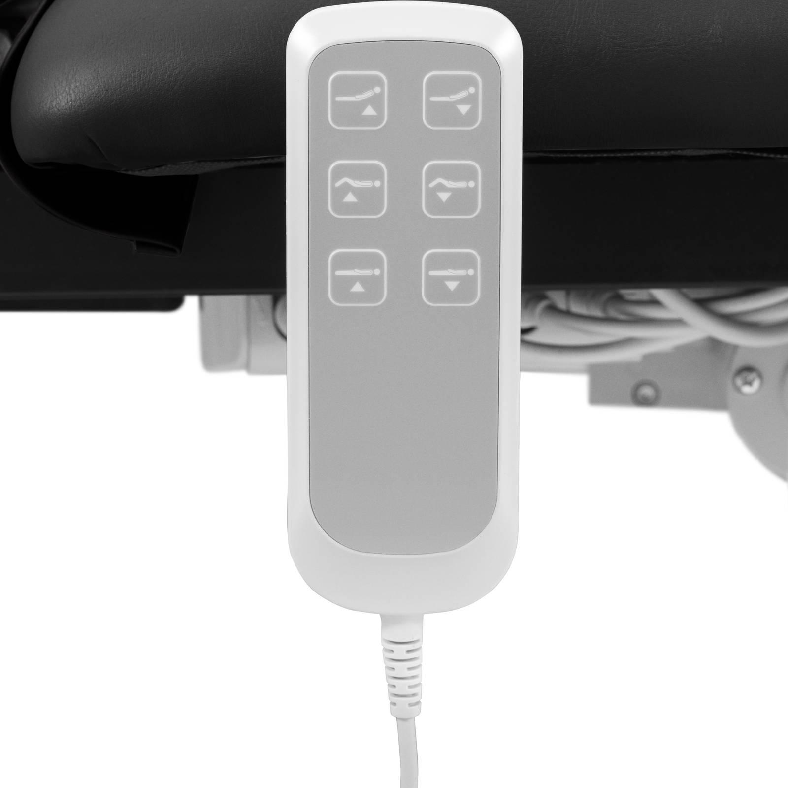Thumbnail - Physa, Massageliege + Massagesessel, Massageliege elektrisch Massagebank Therapieliege Massagetisch 250 kg Schwarz