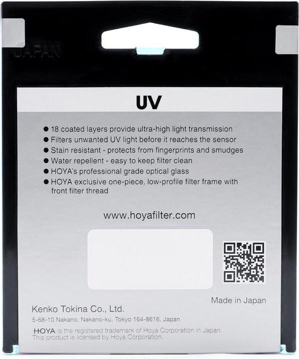 Produktbild Hoya Fusion One UV Filter (52 mm, UV-Filter)