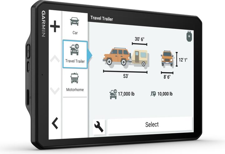 Actual product image Garmin Camper 895 MT-S (8")