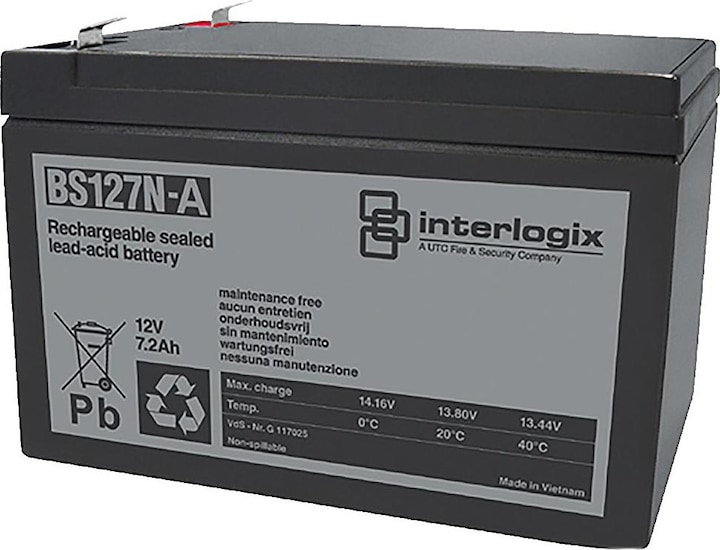 Immagine prodotto Aritech Batteria al piombo sigillata, 12 (1 pz., AG12, 7200 mAh)