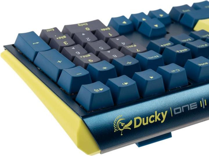 Actual product image Ducky One 3 Daybreak gaming keyboard, RGB LED - MX blue (DE, Cable)