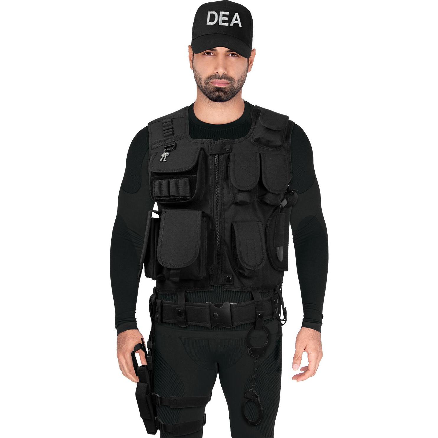 Thumbnail - Black Snake Kostüm (M)